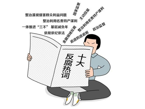 申論積累：2019年度十大反腐熱詞！