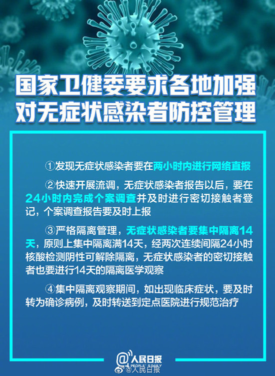 常識積累：9圖了解無癥狀感染者